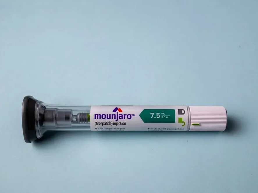 una penna pre-riempita del farmaco mounjaro