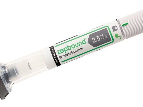 una pennetta preriempita di farmaco zepbound